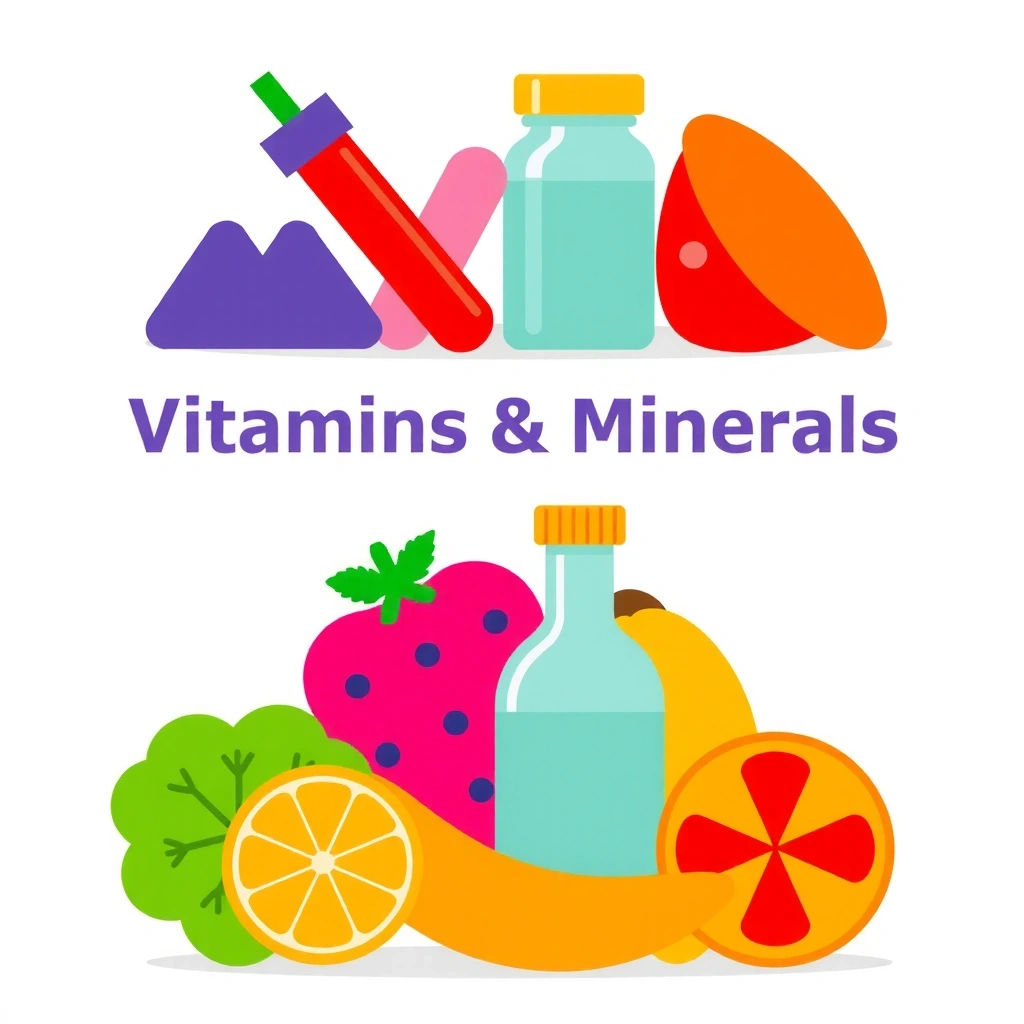 Iconiță cu diverse vitamine